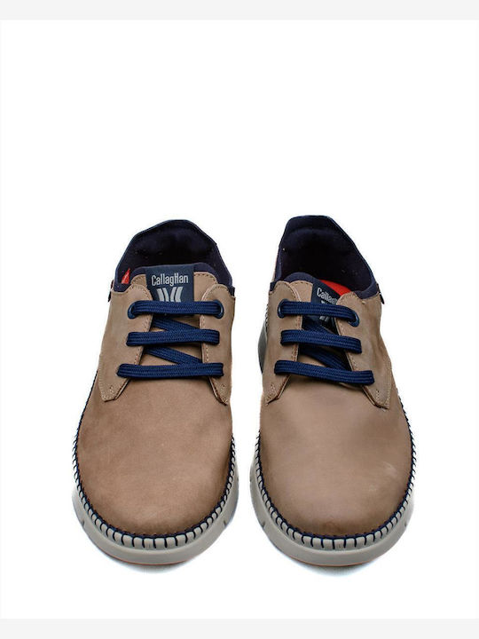 Men's Casual Shoes Taupe Circular