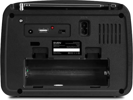 Sven SRP-555 Tragbares Radio mit USB Schwarz
