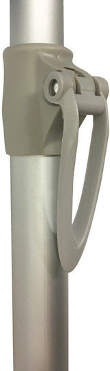 Maui & Sons Folding Aluminum Beach Umbrella Diameter 1.9m with UV Protection and Air Duct Kiwi