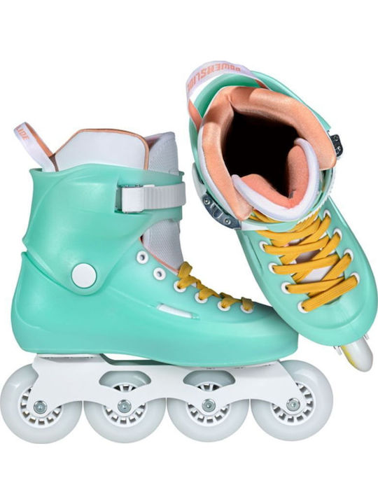 Powerslide Zoom Baby Blue 80 Inline Rollers Μπλε Ενηλίκων