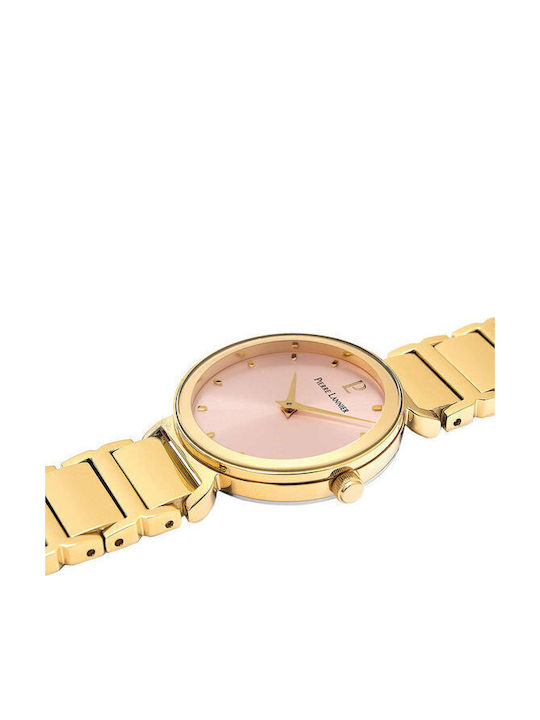 Pierre Lannier Women's Watch with Gold Metal Bracelet