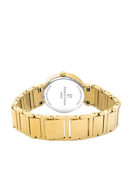 Pierre Lannier Women's Watch with Gold Metal Bracelet
