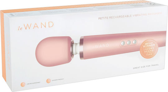 Le Wand Petite Massager Mini Δονητής Μασάζ 29.5cm Rose Gold