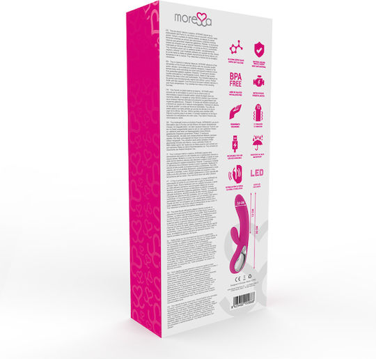 Amoressa Troy Premium Vibrator Kaninchen 20cm Pink