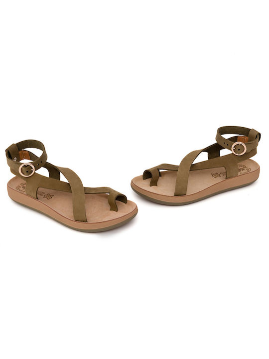 Fantasy Sandals Nicole Γυναικεία Σανδάλια με Λουράκι Olive