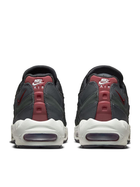 Air Max 95 Herren Sneakers Anthrazit / Team Rot / Summit Weiß / Schwarz