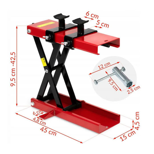 Humberg MP1 Motorcycle Frame Stand with 500kg Maximum Weight