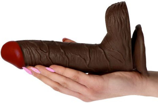 Toyz4lovers Real Rapture Natural Living Earth Flavour Ρεαλιστικός Δονητής 19cm Brown
