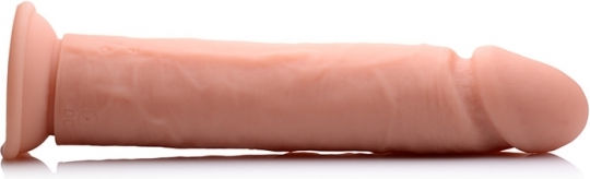Curve Toys XL Realistic Vibrating Dildo with Suction Cup 25.5cm Flesh