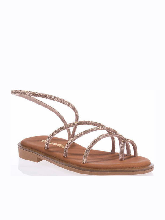 Women's Flat Sandals Champagne