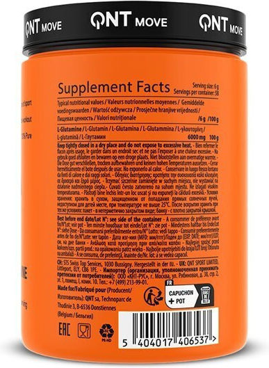 QNT L-Glutamine 600 Pure 350gr Pure
