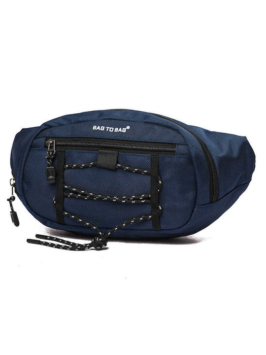 Bag to Bag Herren Bum Bag Taille Blau