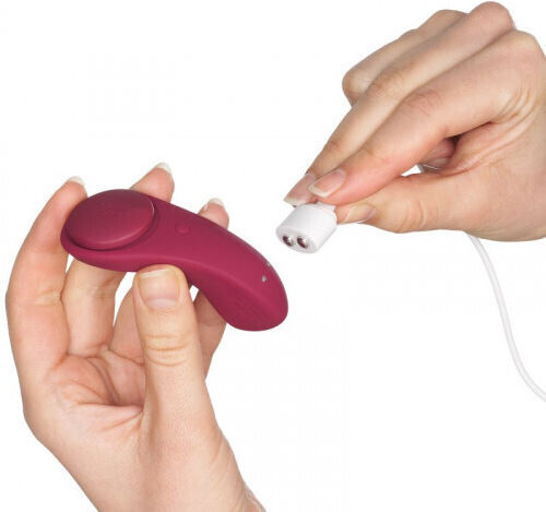 Satisfyer Sexy Secret Panty Vibrator Клитор Вибратор с Дистанционно Управление 8.2см Червен