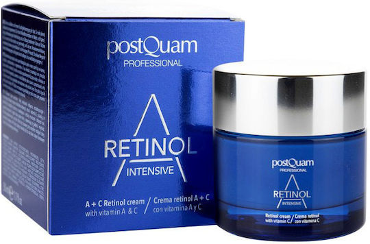 PostQuam Professional A + C Retinol Face Moisturiser Day for Moisturizing and Anti-aging with Retinol 50ml