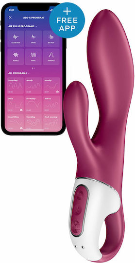 Satisfyer Heated Affair Δονητής Rabbit 20.5cm Μωβ