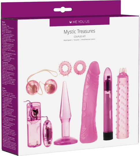 Kinx Mystic Treasures Vibrator pentru cupluri Roz