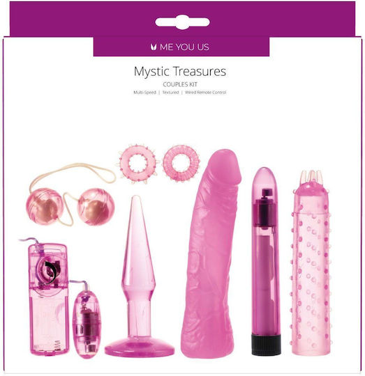 Kinx Mystic Treasures Vibrator pentru cupluri Roz