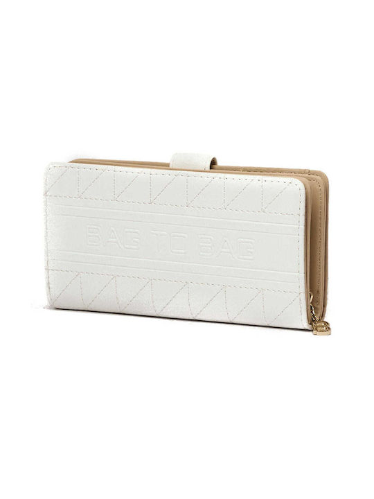 Bag to Bag Large Women's Wallet White