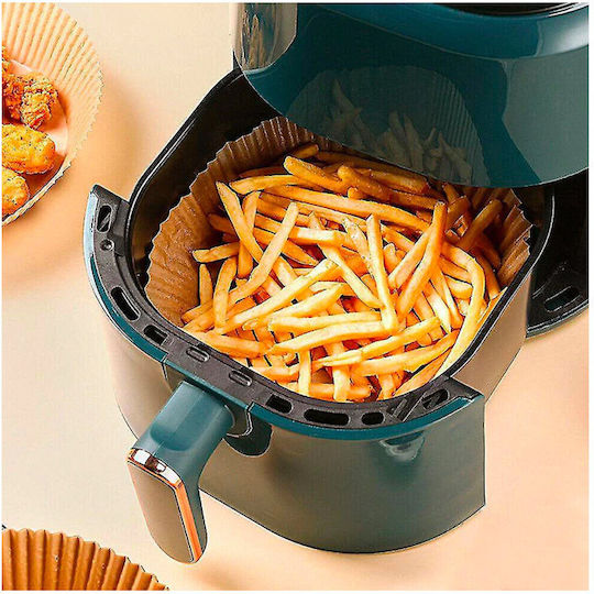 Media Wave για Air Fryer Αντικολλητικά Χαρτιά για Air Fryer 20x20εκ. 50τμχ