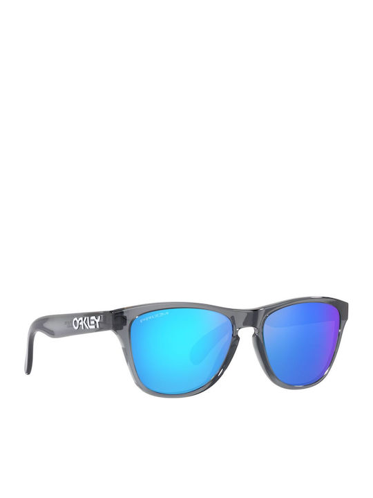 Oakley Frogskins Square Kids Sunglasses With Mirror Lens Black