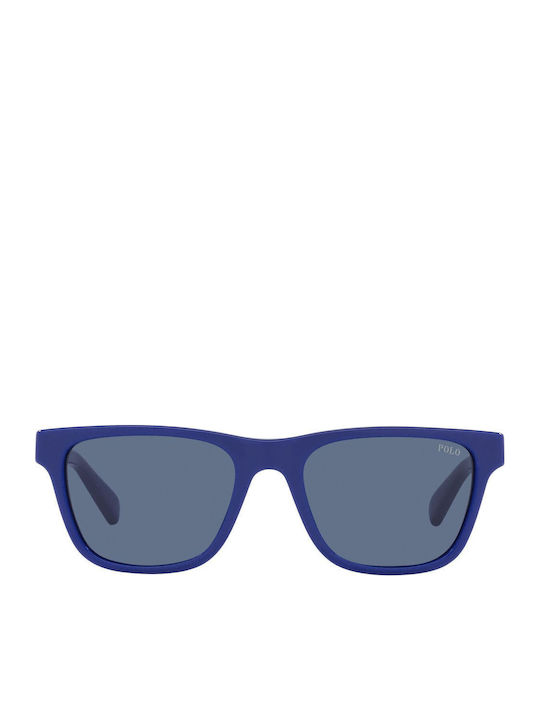 Ralph Lauren Quadratische Kinder-Sonnenbrillen Blau