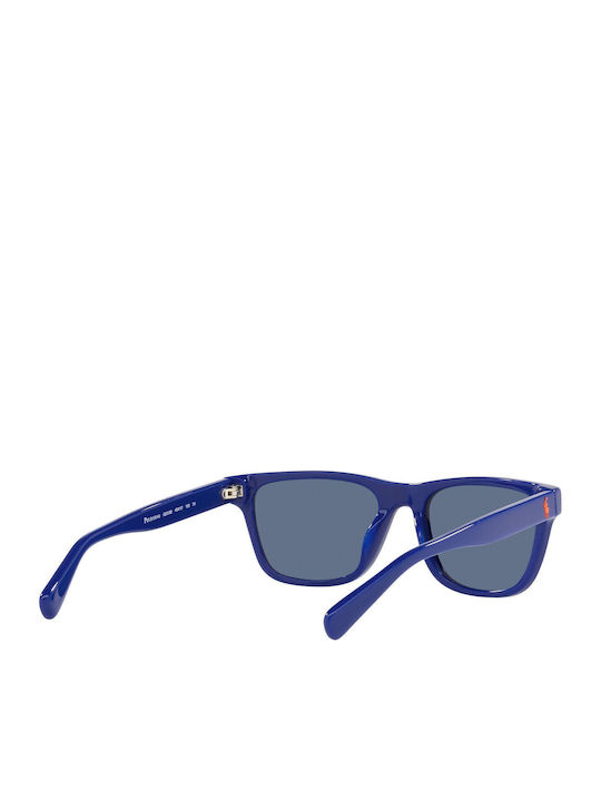 Ralph Lauren Quadratische Kinder-Sonnenbrillen Blau