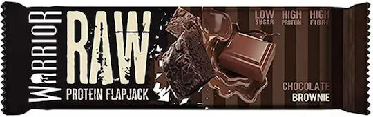 Warrior Raw Protein Flapjack Bar with 20gr Protein & Flavor Chocolate Brownie 75gr