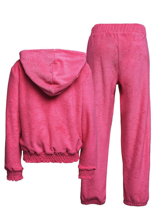 SugarFree Kids Sweatpants Set Fuchsia 2pcs