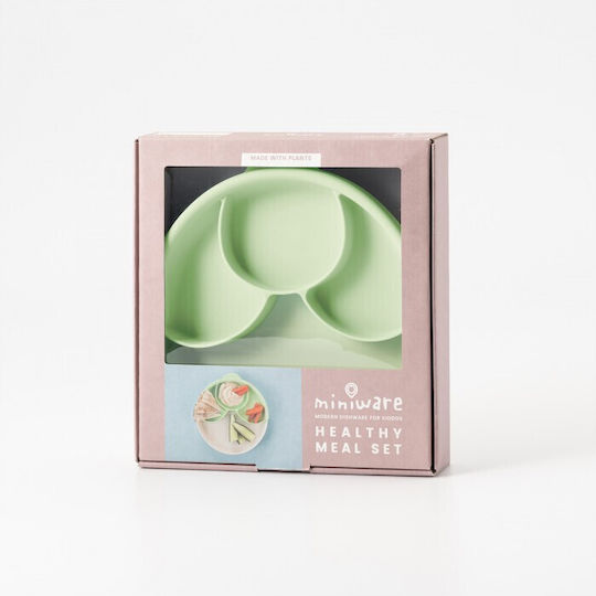 Miniware din silicon Verde