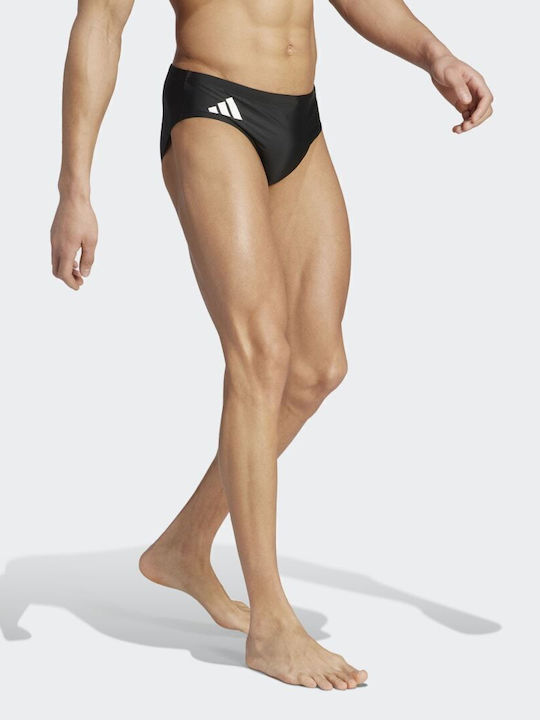 Solid Swim Men's Swimwear Slip Black