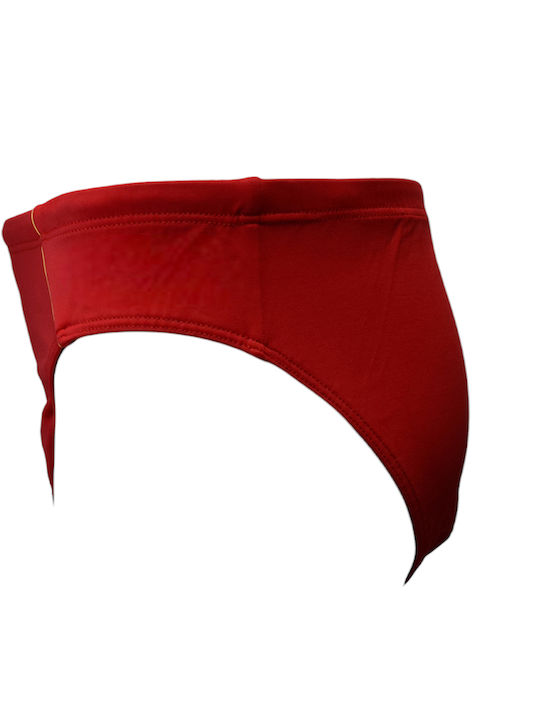 0910021 Men's Swimwear Slip Red