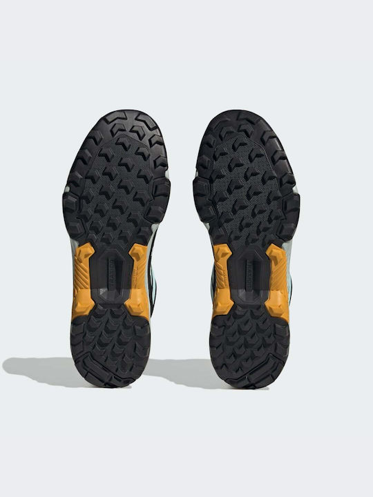 adidas Eastrail 2.0 Mid Rain.Rdy Men's Hiking Boots Waterproof Core Black / Semi Flash Aqua / Preloved Yellow