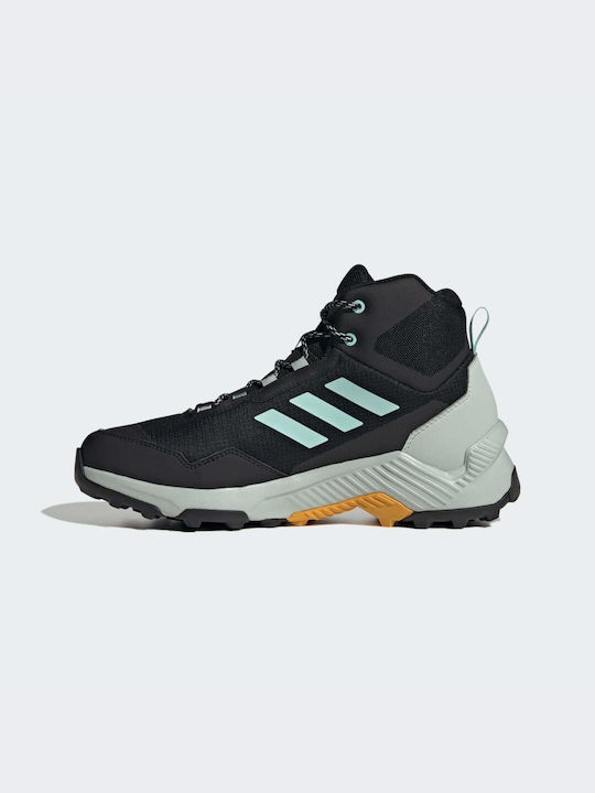 adidas Eastrail 2.0 Mid Rain.Rdy Men's Hiking Boots Waterproof Core Black / Semi Flash Aqua / Preloved Yellow