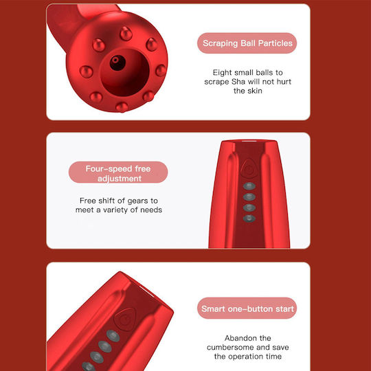 Therapeutic Device with Silicone Suction Cups DF-665 2.5W 5V Set 6pcs