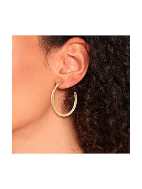 Tommy Hilfiger Earrings Hoops made of Steel Gold Plated