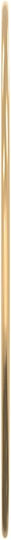 vidaXL Wall Mirror with Gold Plastic Frame Diameter 50cm 1pcs