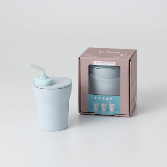 Miniware Kleinkinderbecher aus Silikon Hellblau 170ml