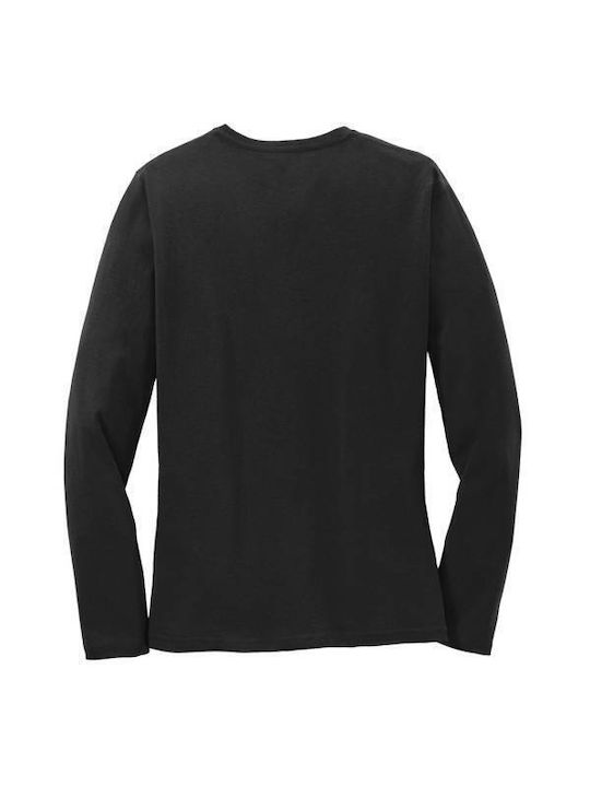 Takeposition Happy Women's Blouse Long Sleeve Black