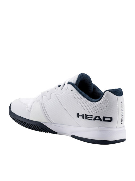 Head Revolt Court Padel-Schuhe Weiß