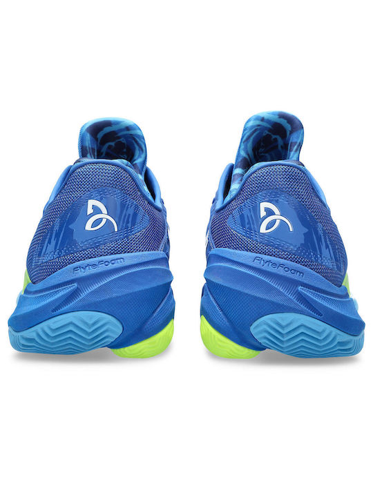 ASICS 3 Novak Ανδρικά Παπούτσια Τένις για Χωμάτινα Γήπεδα Μπλε