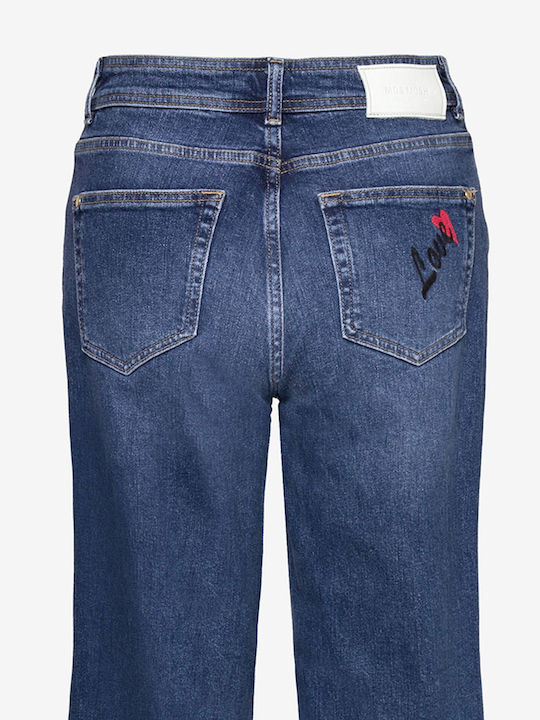 Dara Hem Women's Jean Trousers Flared