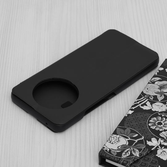 Techsuit Efold Umschlag Rückseite Kunststoff / Leder Schwarz (Honor Magic4 Lite)