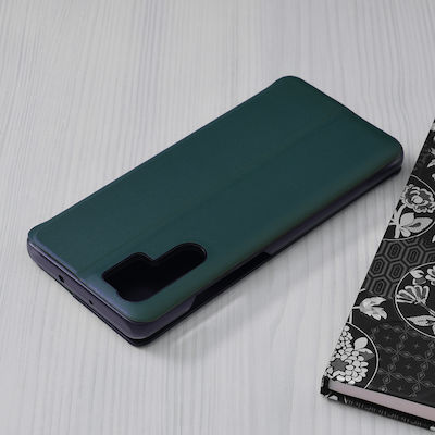 Techsuit eFold Synthetic Leather Book Green (Huawei P30 Pro)