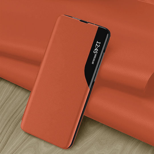 Techsuit Efold Buchen Sie Kunststoff Orange (Oppo Reno8 Pro eFold Serie - Orange)
