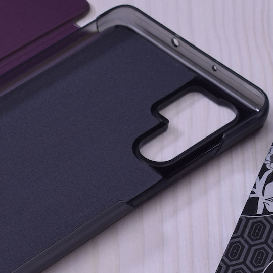 Techsuit eFold Buchen Sie Synthetisches Leder Lila (Huawei P30 Pro)