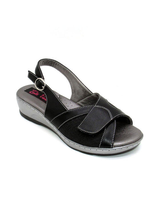 Flatform sandals Soft Step LUC 941 Black