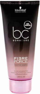 Schwarzkopf Bc Fibre Force Fortifying Shampoos Reconstruction/Nourishment for Dry Hair 200ml