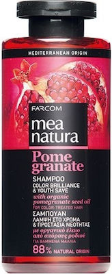 Farcom Mea Natura Pomegranate Shampoos Farberhalt für Gefärbt Haare 1x300ml