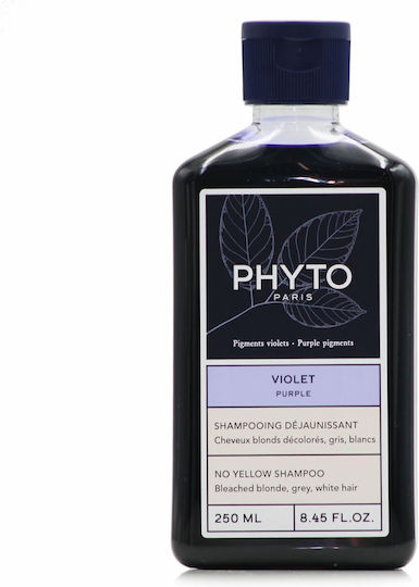 Phyto Violet Σαμπουάν Διατήρησης Χρώματος για Βαμμένα Μαλλιά 250ml