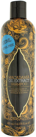 Xpel Macadamia Oil Extract Sampon de Păr Hidratare pentru Toate Tipurile de Păr 400ml